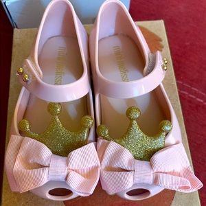 Brand new mini Melissa girls shoes